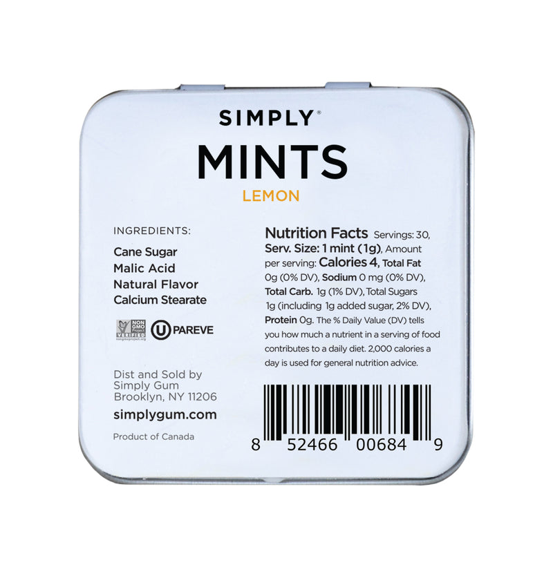 SIMPLY MINTS- MEYER LEMON