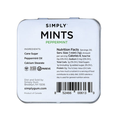 SIMPLY MINTS- PEPPERMINT