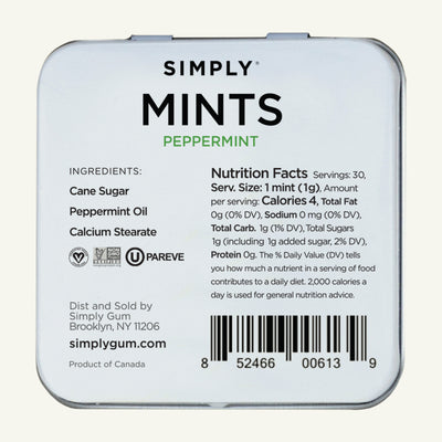 SIMPLY MINTS- PEPPERMINT