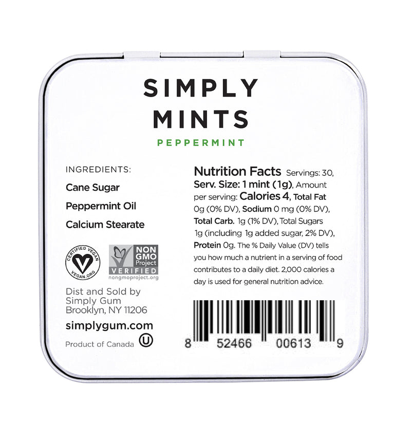 Halal Papermint Mint Strip Candy - China Paper Mint, Mint Strip